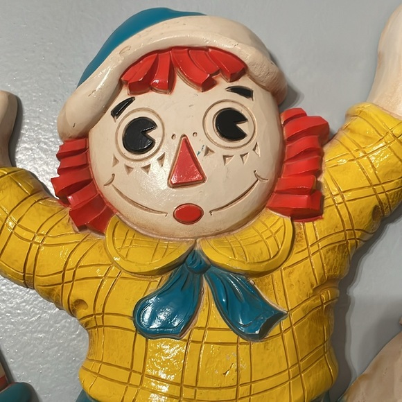 Raggedy Ann & Andy plaque - Picture 4 of 7